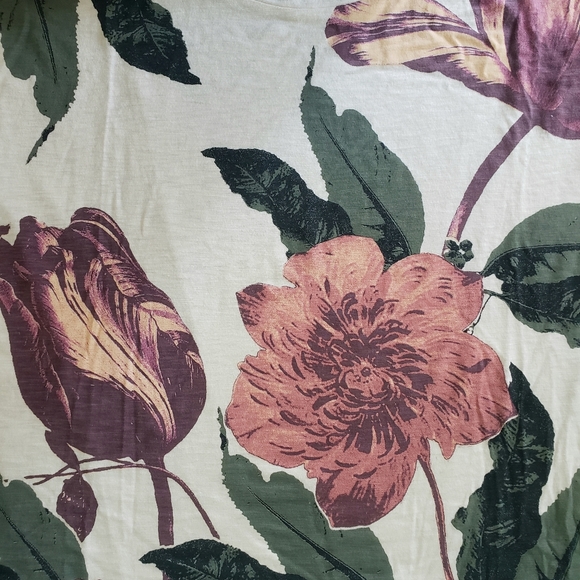 Lucky Brand Floral Long Sleeve Tee - Picture 7 of 9